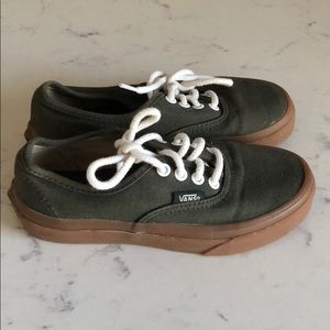 Army green vans